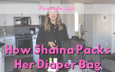 How Shaina Packs Her Diaper Bag